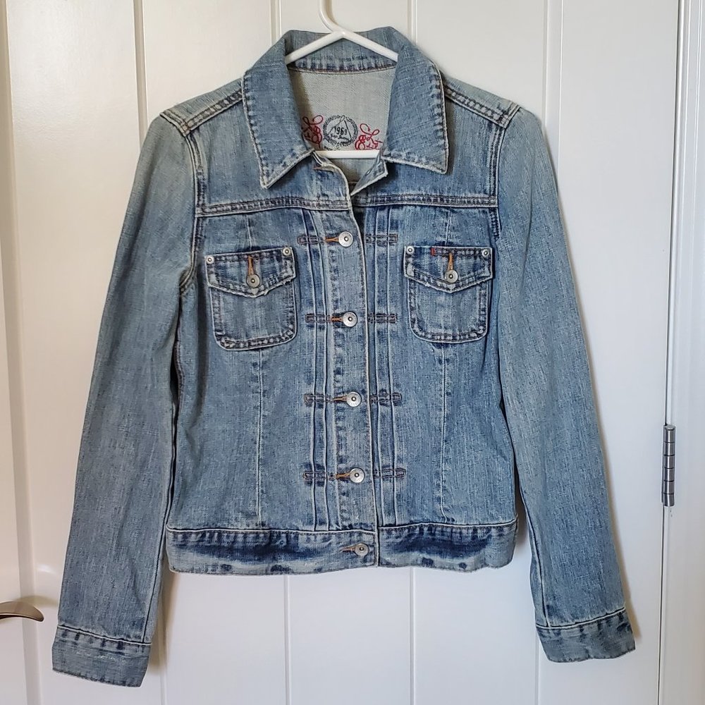 Gap 1969 Limited Edition Women's Denim Jacket Light to Medium Wash Size S